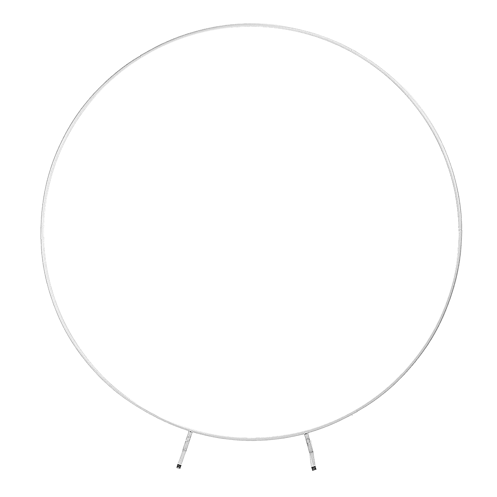 2M Wedding Hoop Round Circle Arch Backdrop Flower Display Stand Frame Background